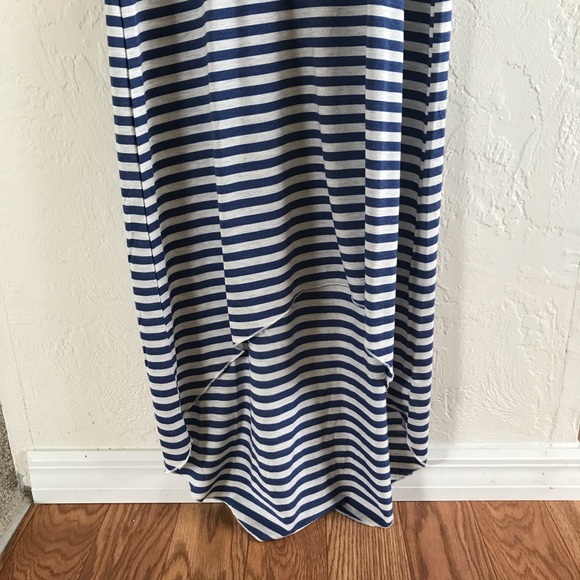 NWT Navy and Cream Stripes Summer Dress - Picture 3 of 7